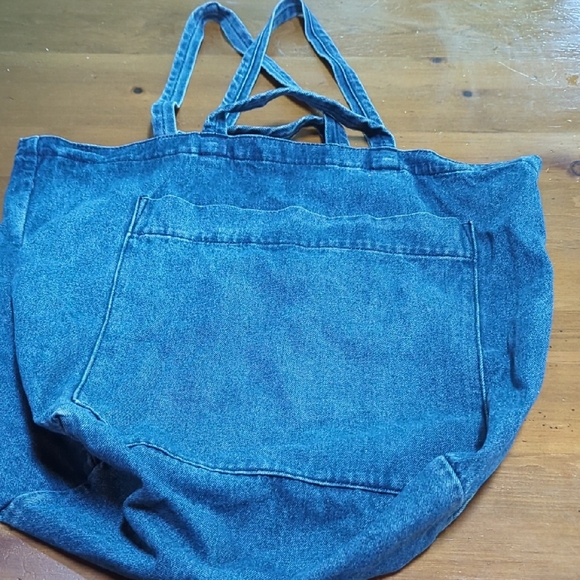 Baggu Giant Pocket Denim Tote - Picture 5 of 9